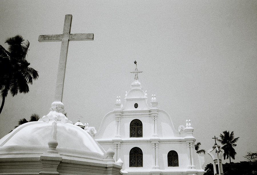 Architecture Photograph - Holy Cross Chapel In Cochin by Shaun Higson