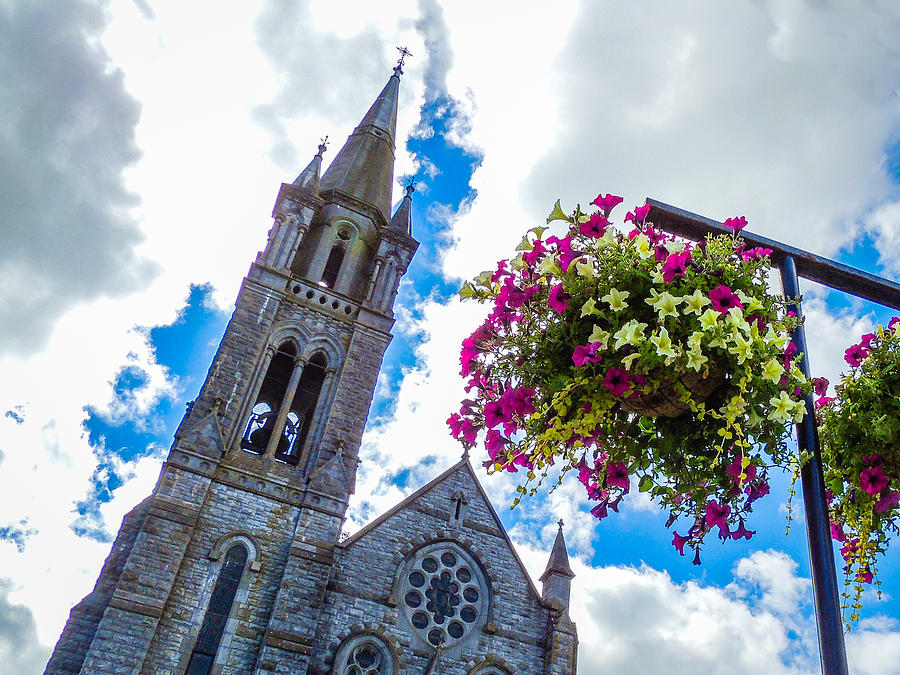 Holy Cross Church Steeple Charleville Ireland Photograph by James Truett