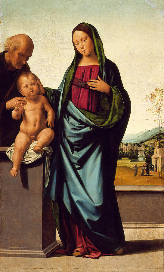Holy Family Painting by Fra Bartolomeo