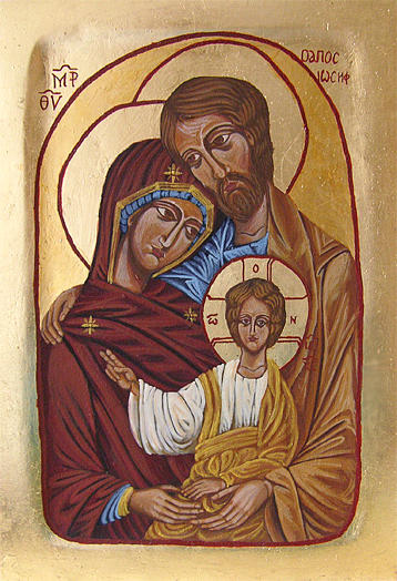 Holy Family Painting by Karolina Wicha - Fine Art America