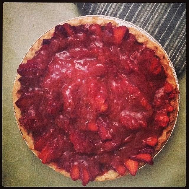 Holy Molie My Mom Baked Strawberry Pie! Photograph by Jordyn Beachy