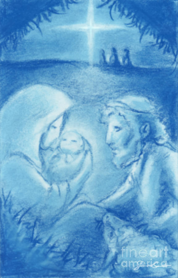 Holy Night Painting by Samantha Geernaert