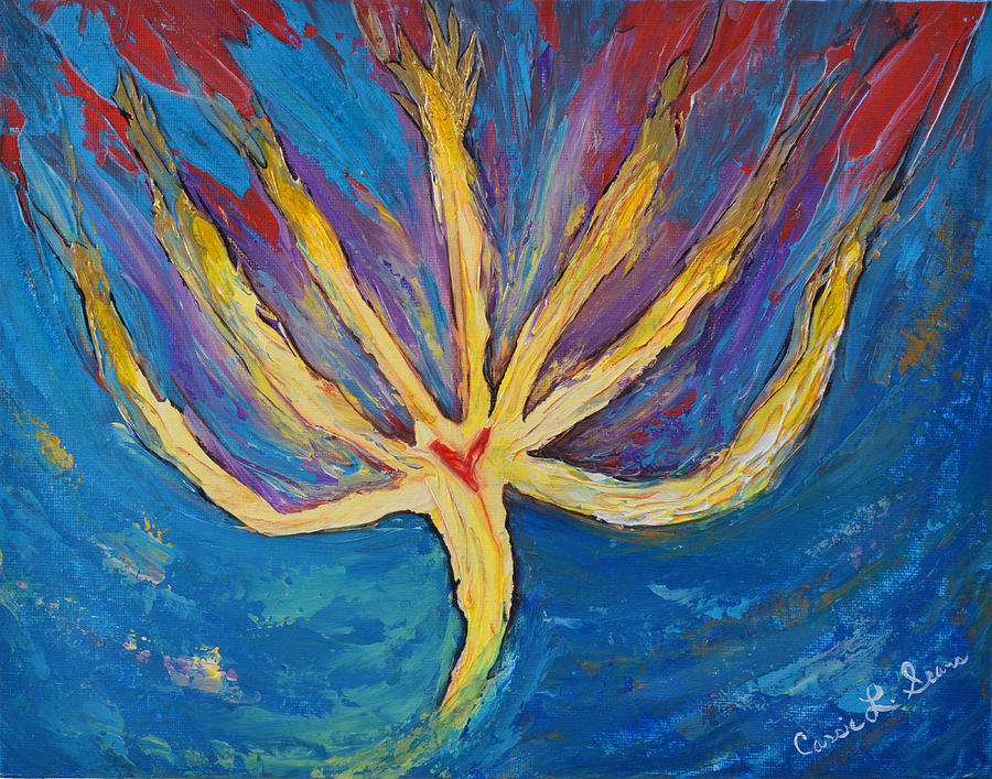 Holy Spirit Painting - Holy Spirit which dwells in you by Cassie Sears
