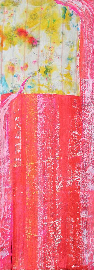 Playful Painting - Homage to Old Paint Rags by Asha Carolyn Young