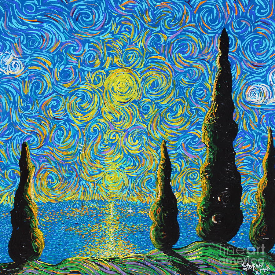 Homage To The Sun Painting by Stefan Duncan