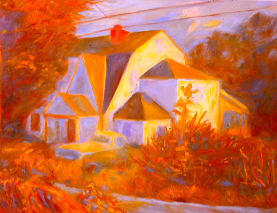 Home in Christiansburg Sketch Painting by Kendall Kessler
