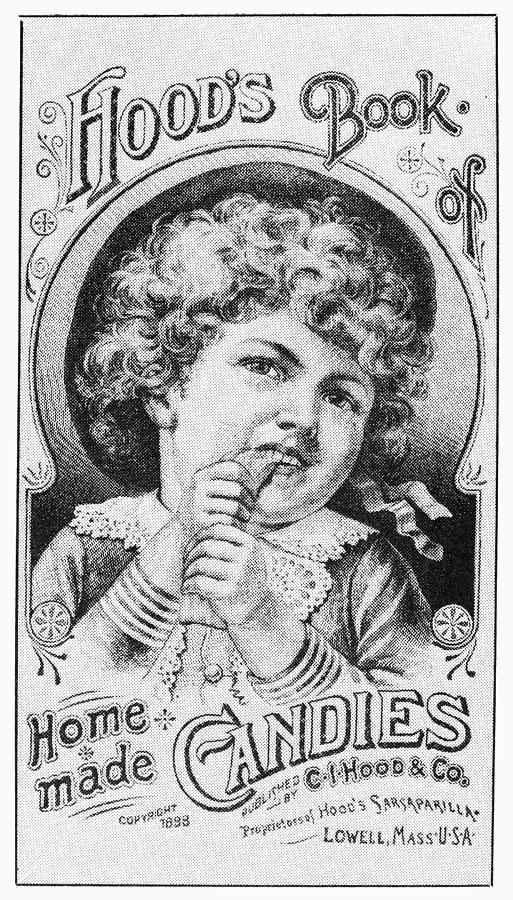 Home-made Candy, 1888 Drawing by Granger