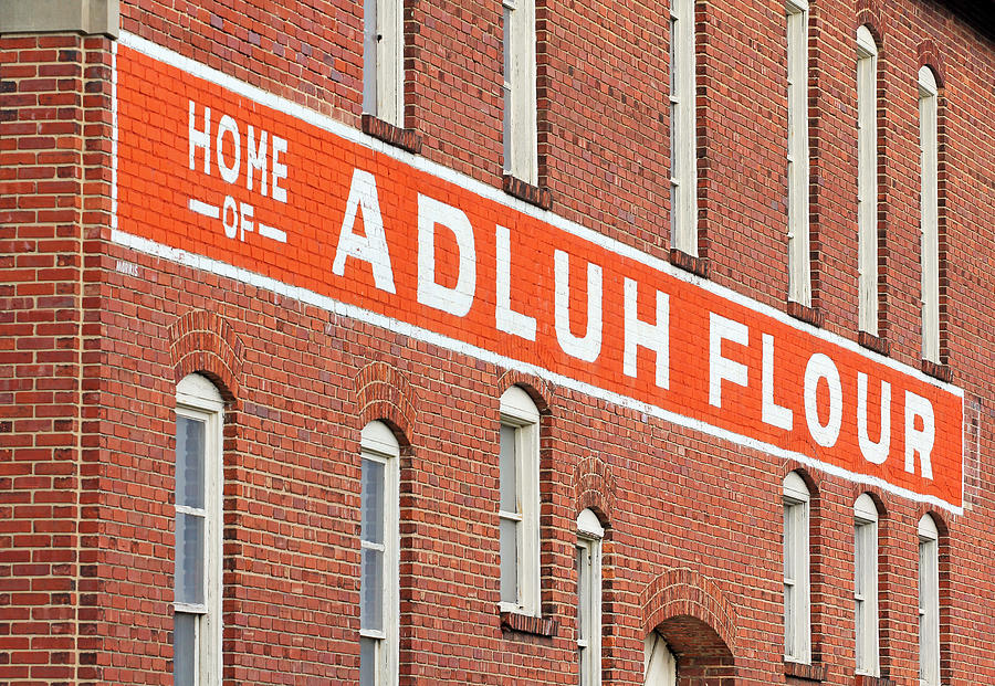 Home of Adluh Flour Photograph by Joseph C Hinson