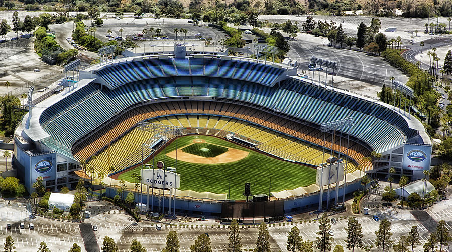 Los Angeles Dodgers Photograph - Home of the Los Angeles Dodgers by Mountain Dreams