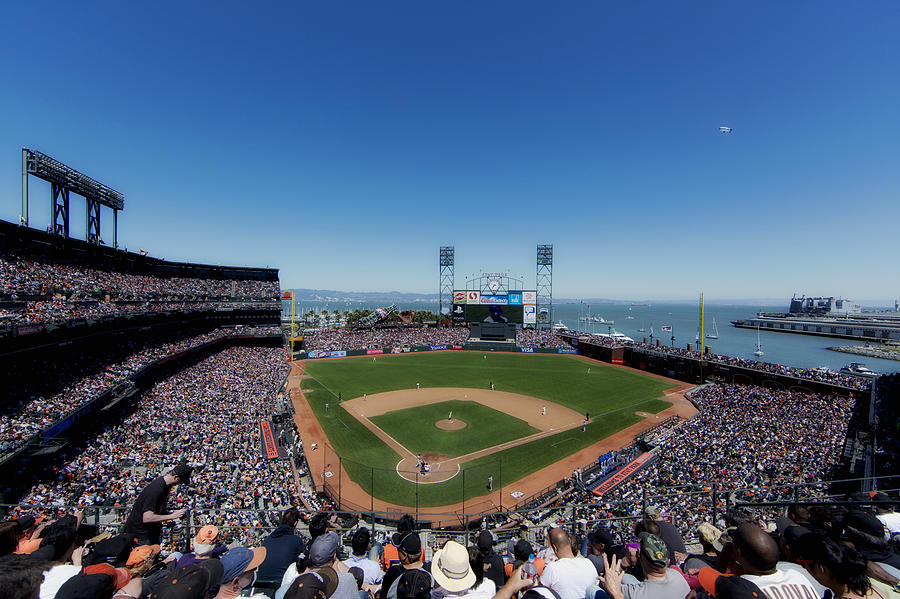 Home of the San Francisco Giants Photograph by Mountain Dreams - Fine ...