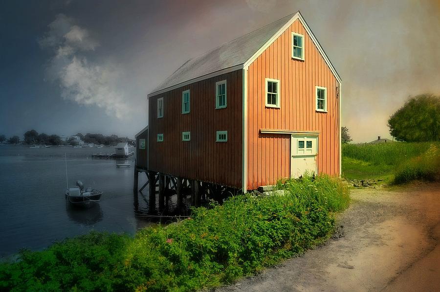 Home on Cape Porpoise Photograph by Diana Angstadt