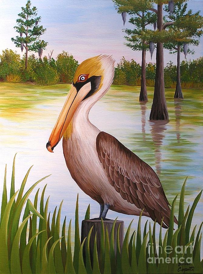 Home on the Bayou  Painting by Valerie Carpenter