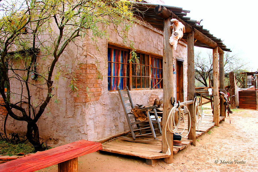 Home on the Range - Southwest Home Photograph by Tap On Photo