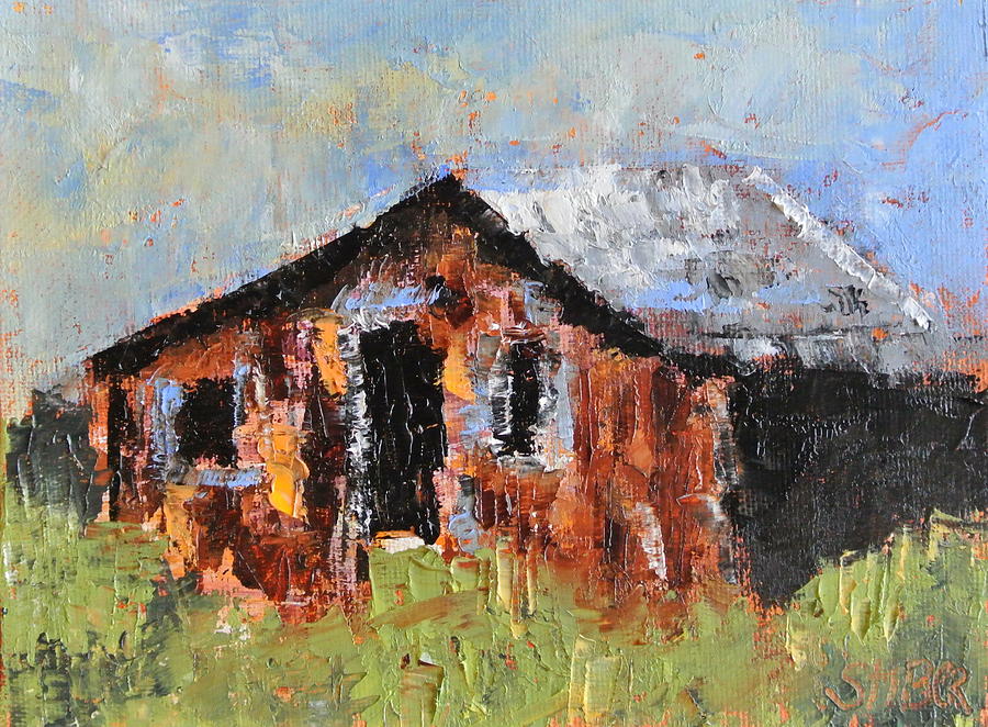 Home Sweet Home Painting by Kathy Stiber