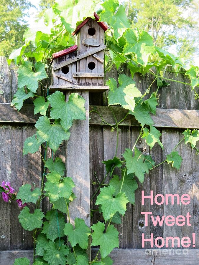 Home Tweet Home Painting by Kimberlee Baxter