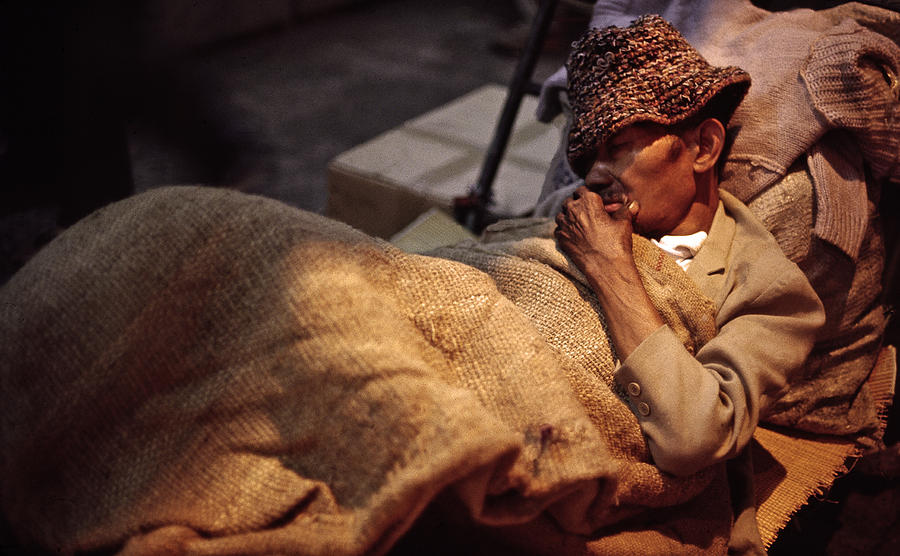 Homeless in Hong Kong Photograph by Joe Connors