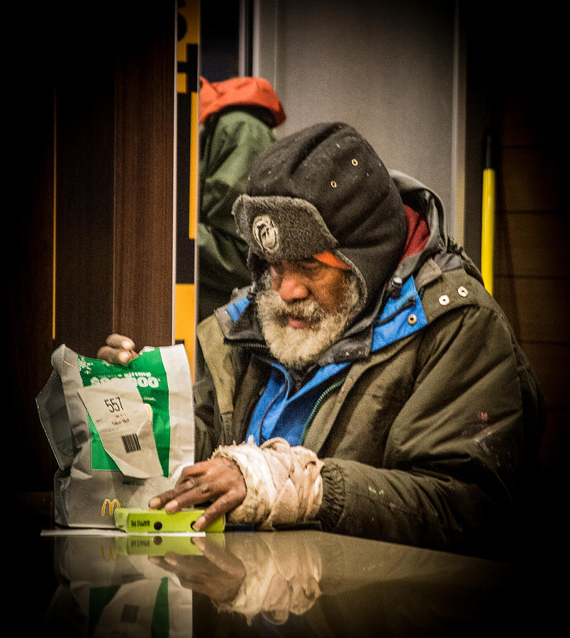 Homeless I Photograph by Roger Lapinski