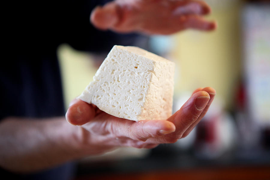 Homemade Feta Cheese Photograph by Kelley DeBettencourt