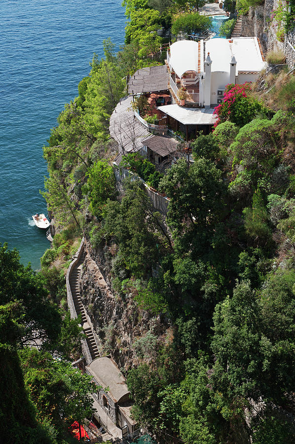 Homes On The Beautiful Amalfi Coast Photograph by Dallas Stribley