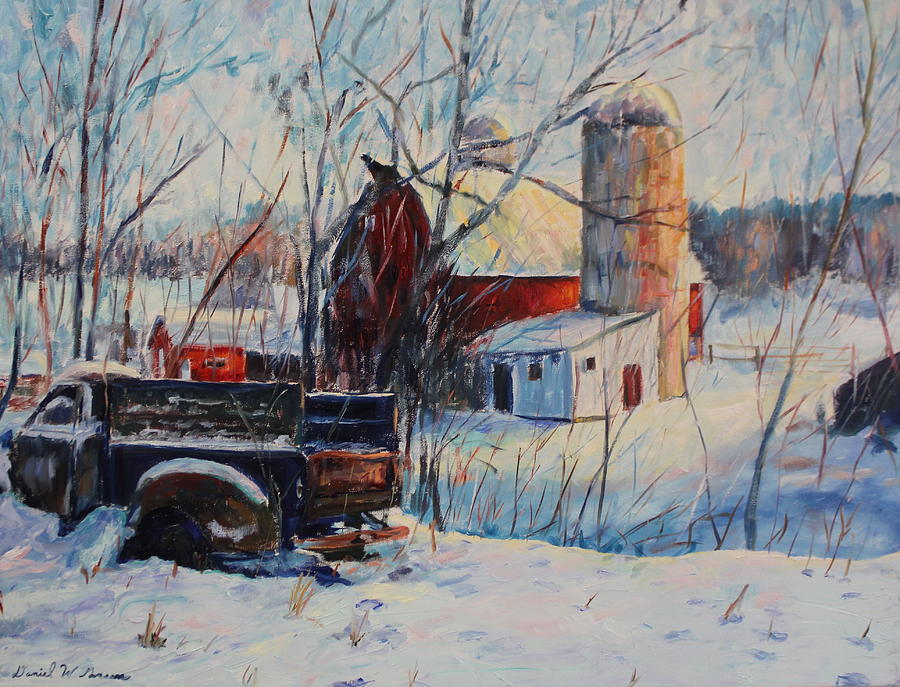 Homestead Painting by Daniel W Green