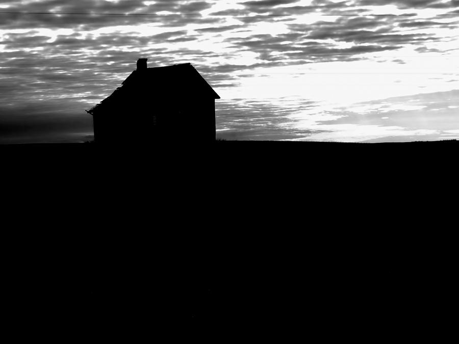 Homestead Series in silhouette Photograph by Cathy Anderson