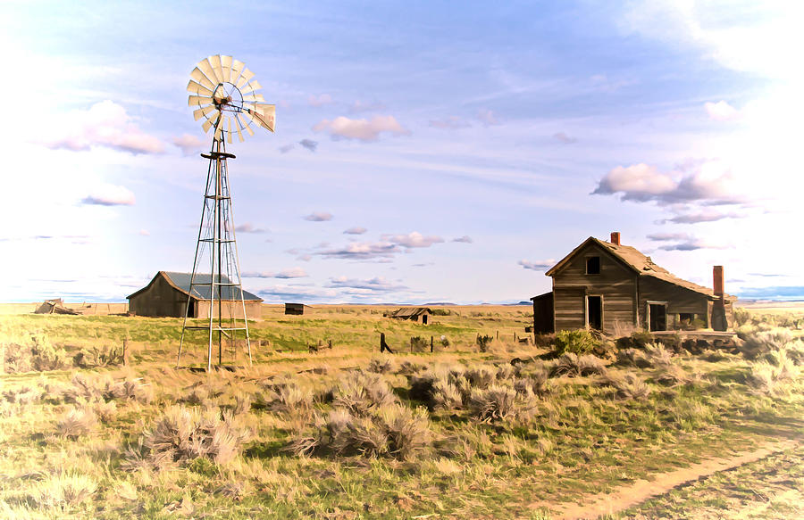 Homestead That Once Was Photograph by Athena Mckinzie