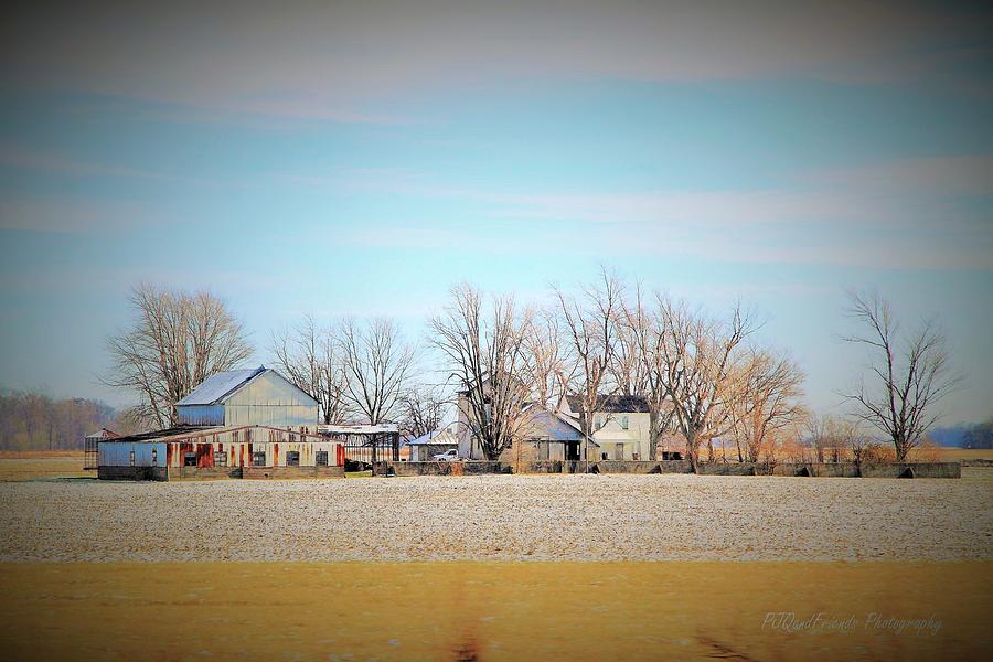 Homestead Winterized Photograph by PJQandFriends Photography