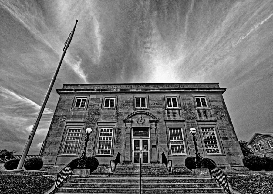 Hometown Post Office Photograph by David Zarecor