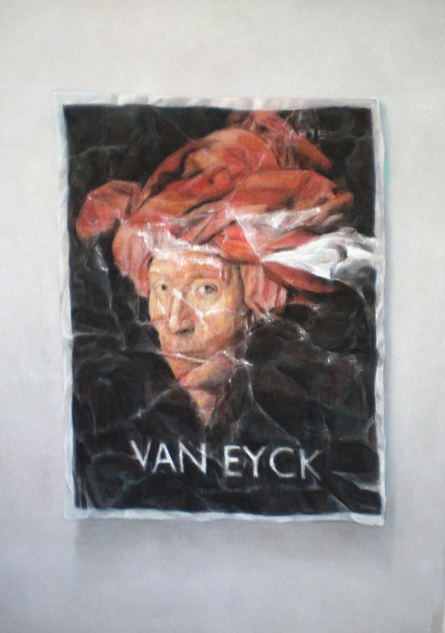 Hommage To Van Eyck Drawing by Paez  ANTONIO