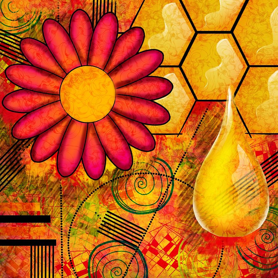 Honey b Save Digital Art by Lisa Schwaberow
