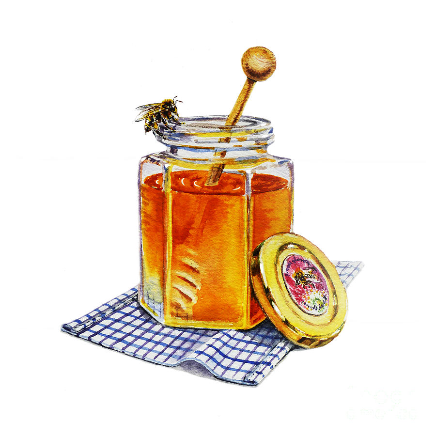 Honey Painting by Irina Sztukowski