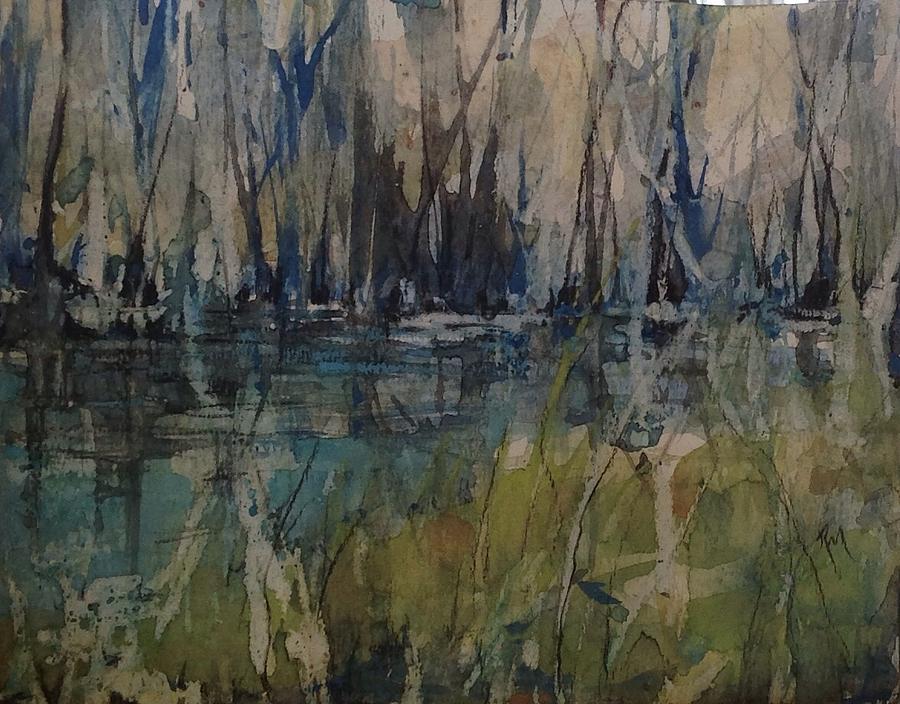 Honey Island Swamp Series Painting by Robin Miller-Bookhout