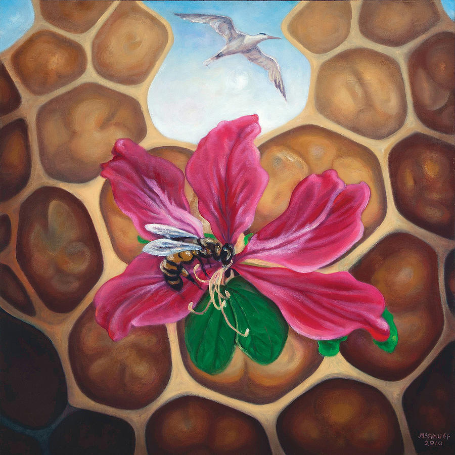 Honey Maker Painting by Ewan McAnuff