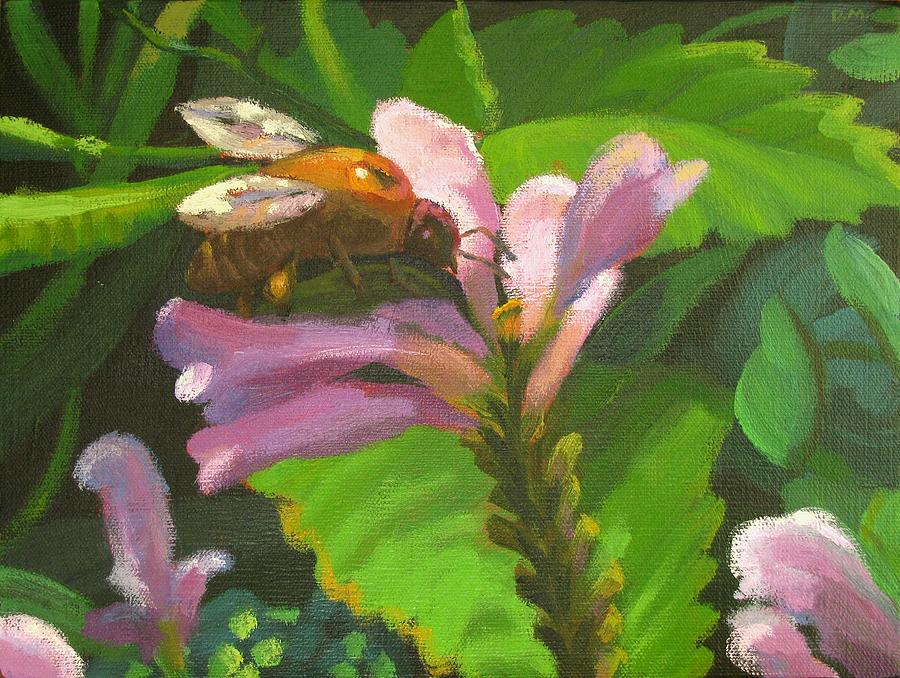 Honeybee Painting by Don Morgan