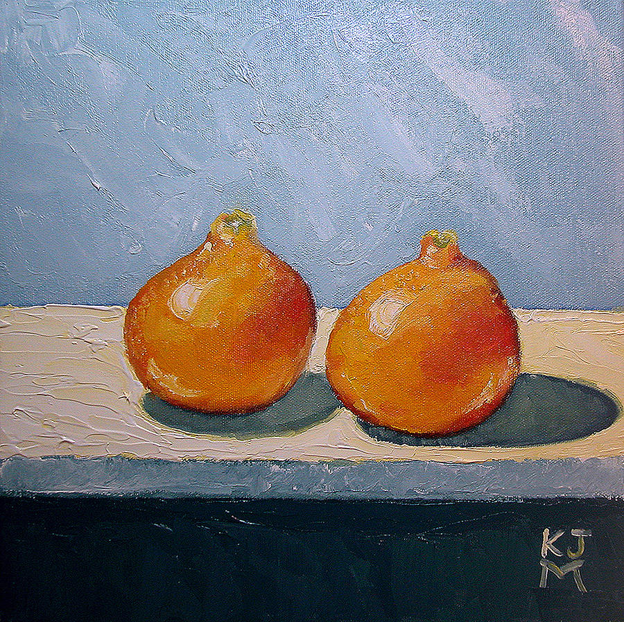 Honeybells - the Perfect Couple Painting by Katherine Miller