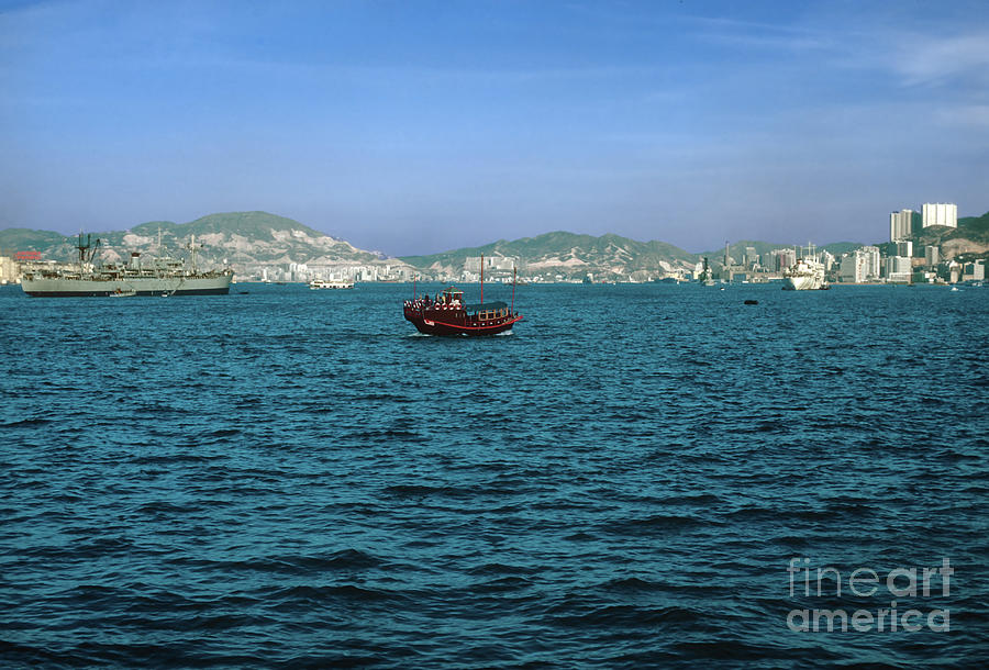 Hong Kong Bay Photograph by Bob Phillips