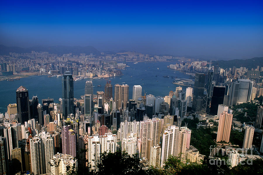 Hong Kong Photograph by Bill Bachmann