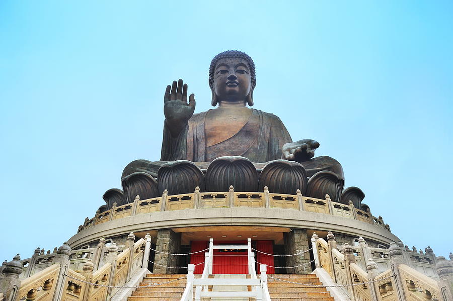 Hong Kong Buddha Photograph by Songquan Deng
