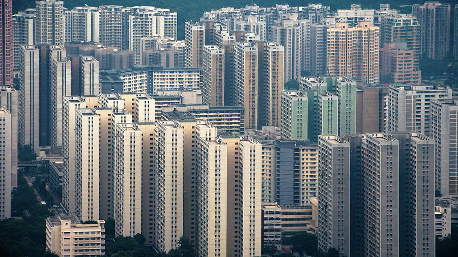 Hong Kong Buildings Photograph by Bbq