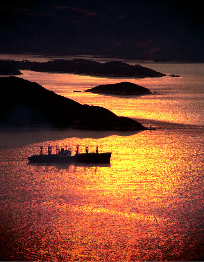 Hong Kong Harbor Ver. - 4 Photograph by Larry Mulvehill