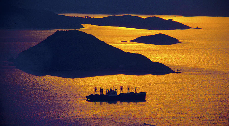 Hong Kong Harbor Ver. - 1 Photograph by Larry Mulvehill