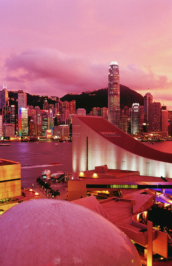 Hong Kong Island Skyline, Victoria Photograph by Richard Ianson