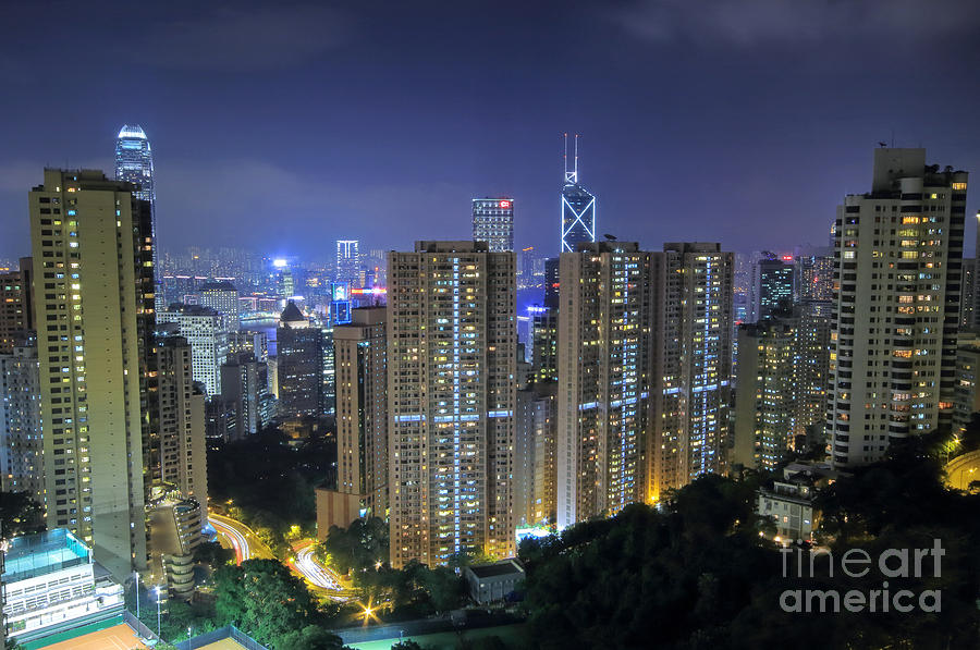Hong Kong Mid Levels Photograph by Charline Xia