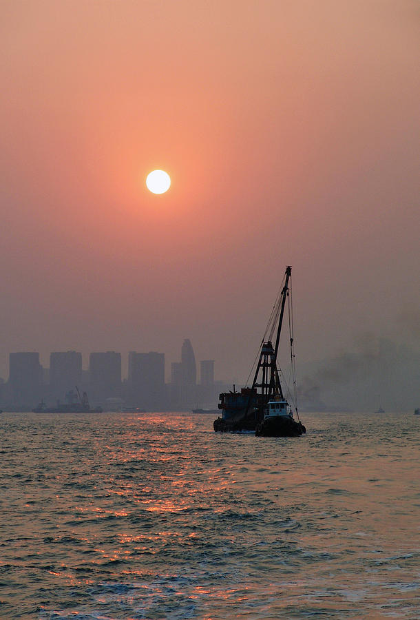 Hong Kong Morning Photograph by John Swartz