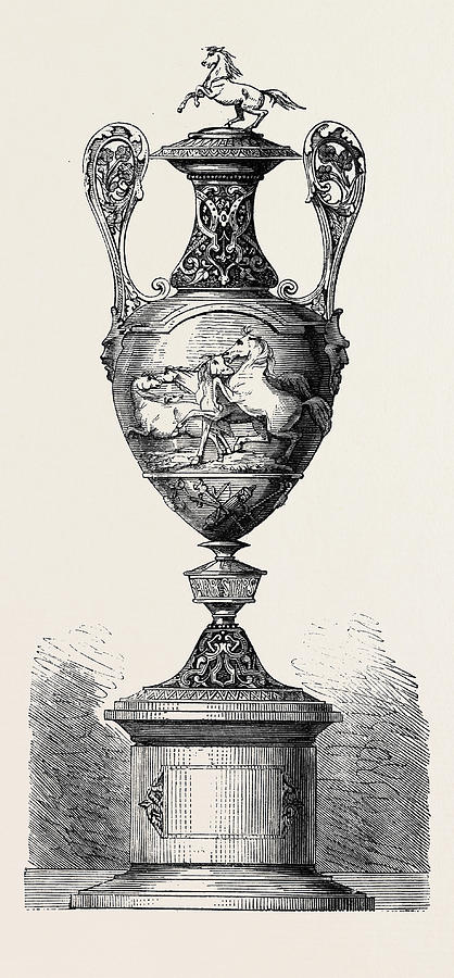 Hong Kong Races The Barristers Cup 1861 Drawing by English School ...