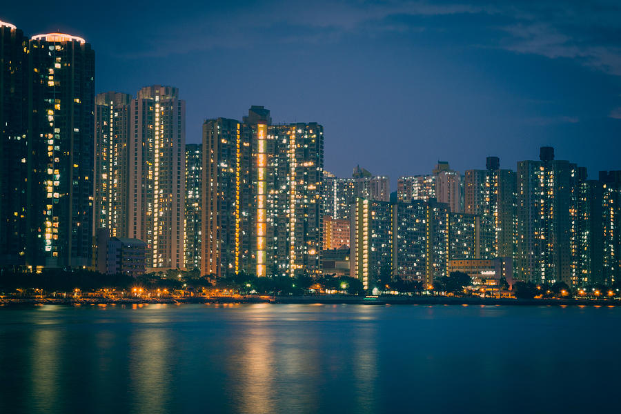Hong Kong Residential Area Photograph by Simon Li