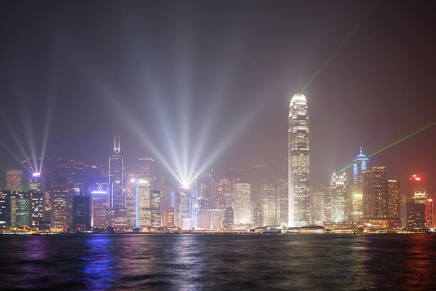 Hong Kong Victoria Harbor, Kowloon Photograph by Matteo Colombo