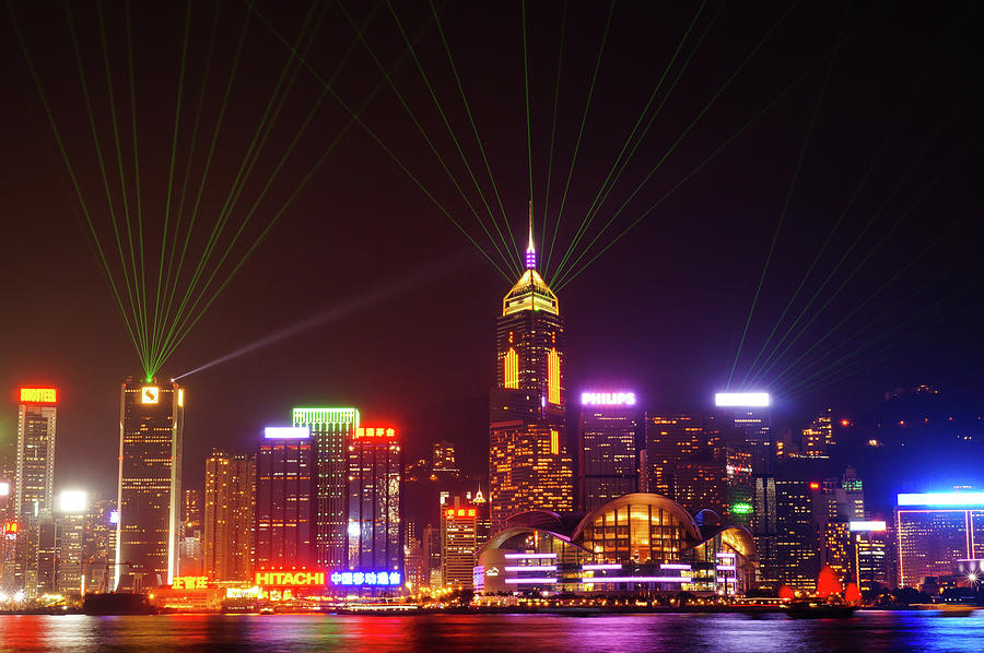 Hongkong A Symphony Of Lights Photograph by @hapidayss Hongkong A Symphony Of Lights Photograph by @hapidayss