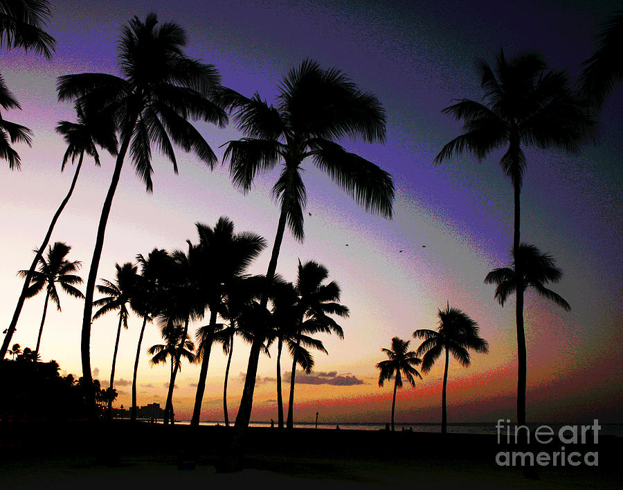 Honolulu Sunrise Photograph by Larry Oskin