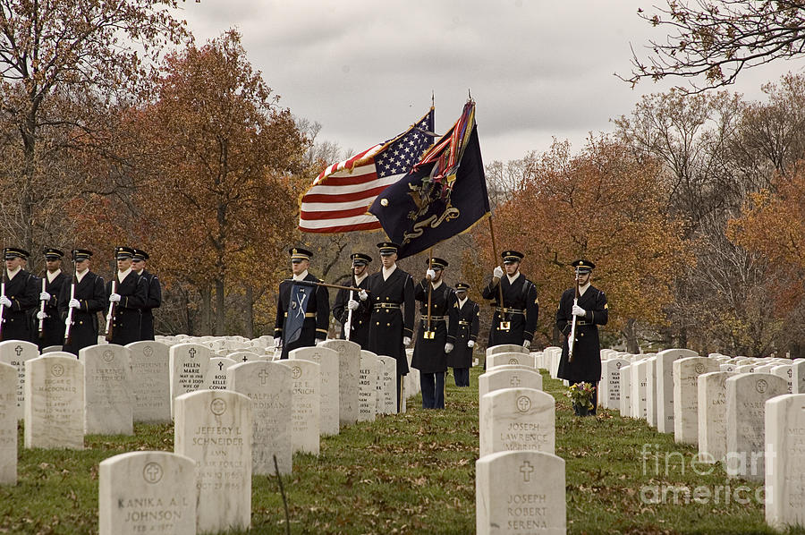 Honor Guard Photograph by Terry Rowe